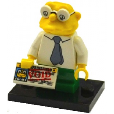 hans moleman the simpsons series 2 complete set with stand and accessories