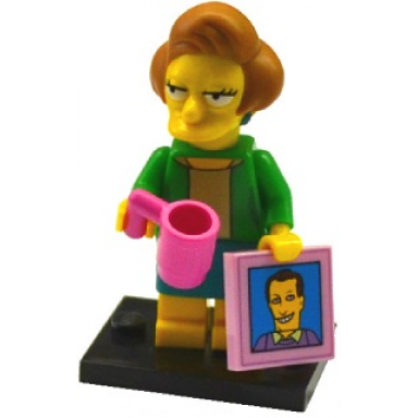 edna krabappel the simpsons series 2 complete set with stand and accessories