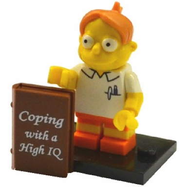 martin prince the simpsons series 2 complete set with stand and accessories