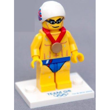 stealth swimmer team gb complete set with stand and accessories