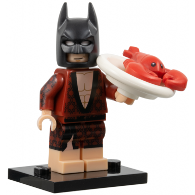 lobster-lovin batman the lego batman movie series 1 complete set with stand and accessories