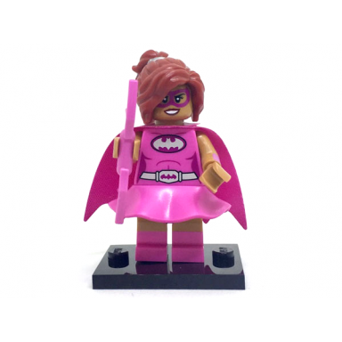 pink power batgirl the lego batman movie series 1 complete set with stand and accessories