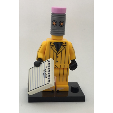 eraser the lego batman movie series 1 complete set with stand and accessories