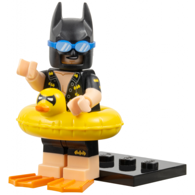 vacation batman the lego batman movie series 1 complete set with stand and accessories