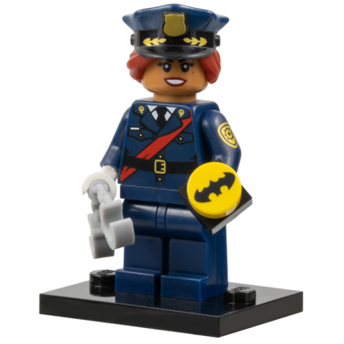 barbara gordon the lego batman movie series 1 complete set with stand and accessories