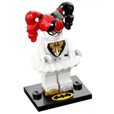 disco harley quinn the lego batman movie series 2 complete set with stand and accessories