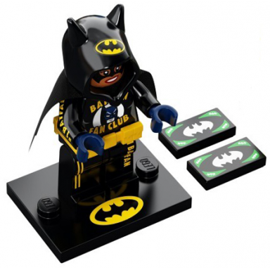 bat-merch batgirl the lego batman movie series 2 complete set with stand and accessories