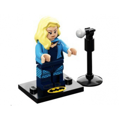 black canary the lego batman movie series 2 complete set with stand and accessories