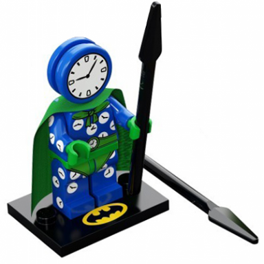 clock king the lego batman movie series 2 complete set with stand and accessories