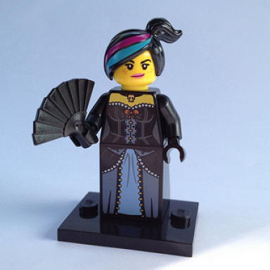 wild west wyldstyle the lego movie complete set with stand and accessories