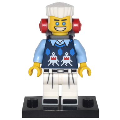 zane the lego ninjago movie complete set with stand and accessories