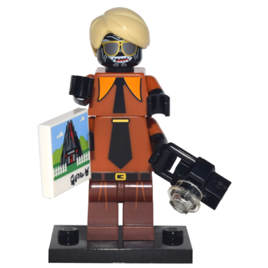 flashback garmadon the lego ninjago movie complete set with stand and accessories