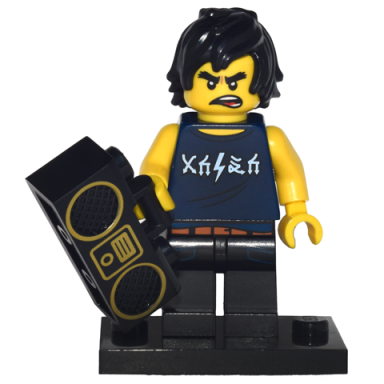 cole the lego ninjago movie complete set with stand and accessories