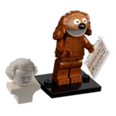 rowlf the dog the muppets complete set with stand and accessories