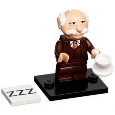 waldorf the muppets complete set with stand and accessories