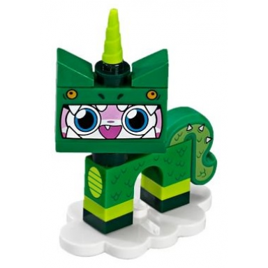 dinosaur unikitty unikitty! series 1 complete set with stand
