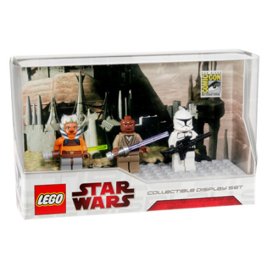 collectible display set 1 - san diego comic-con 2009 exclusive