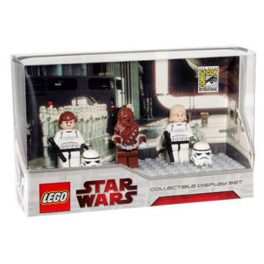 collectible display set 3 - san diego comic-con 2009 exclusive