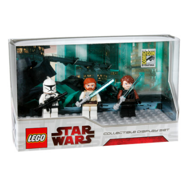 collectible display set 6 - san diego comic-con 2009 exclusive