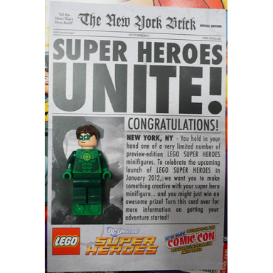 green lantern - new york comic-con 2011 exclusive