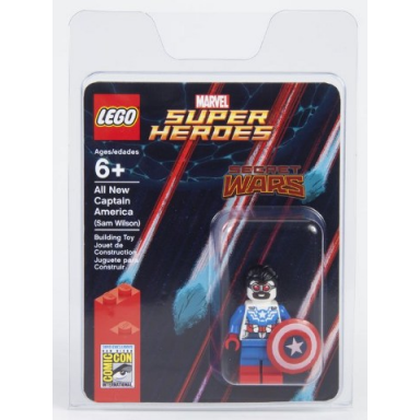 all new captain america sam wilson - san diego comic-con 2015 exclusive blister pack