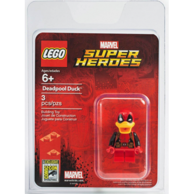 deadpool duck - san diego comic-con 2017 exclusive blister pack
