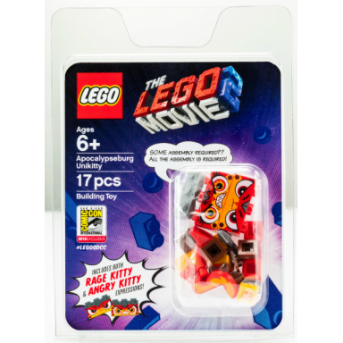 apocalypseburg unikitty - san diego comic-con 2018 exclusive blister pack