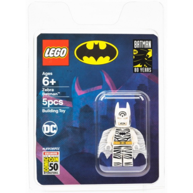 zebra batman - san diego comic-con 2019 exclusive blister pack
