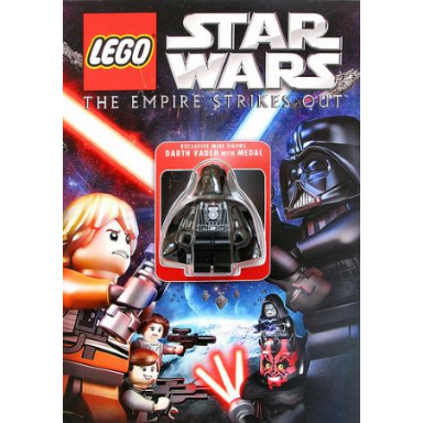 darth vader with medal - the empire strikes out promotional card new york toy fair 2013 exclusive