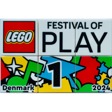 lego festival of play denmark puzzle promotional 2024