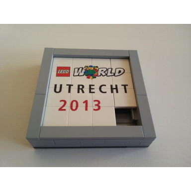 lego world utrecht puzzle promo 2013