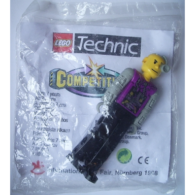 technic figure cyber person promotional polybag - toy fair nuernberg promotion 1998