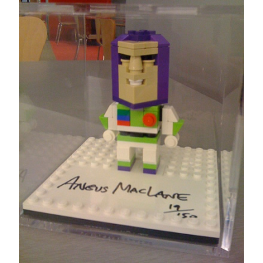 toy fair invitation 2010 toy story buzz lightyear cubedude v.i.p gala set