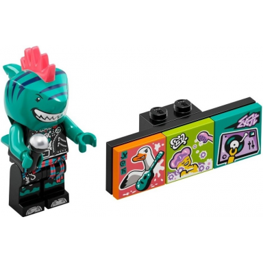 shark singer vidiyo bandmates series 1 complete set with stand and accessories