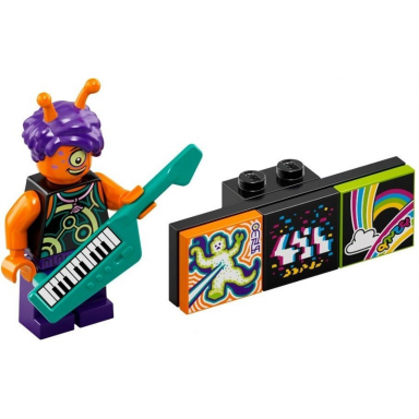 alien keytarist vidiyo bandmates series 1 complete set with stand and accessories