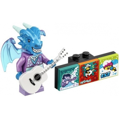 dragon guitarist vidiyo bandmates series 2 complete set with stand and accessories